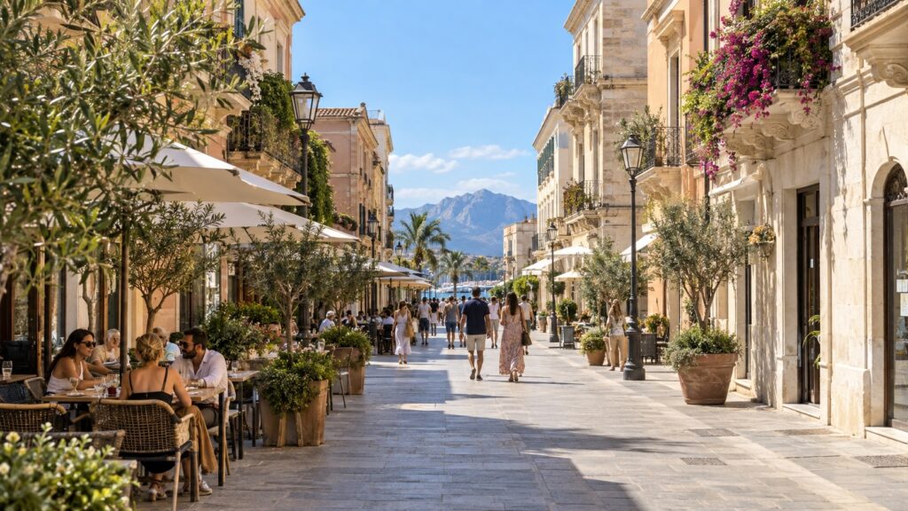 Corso Umberto I w Olbii