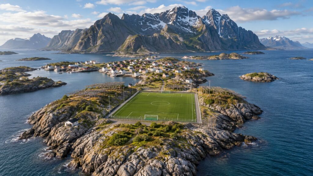 Boisko Henningsvær Stadion