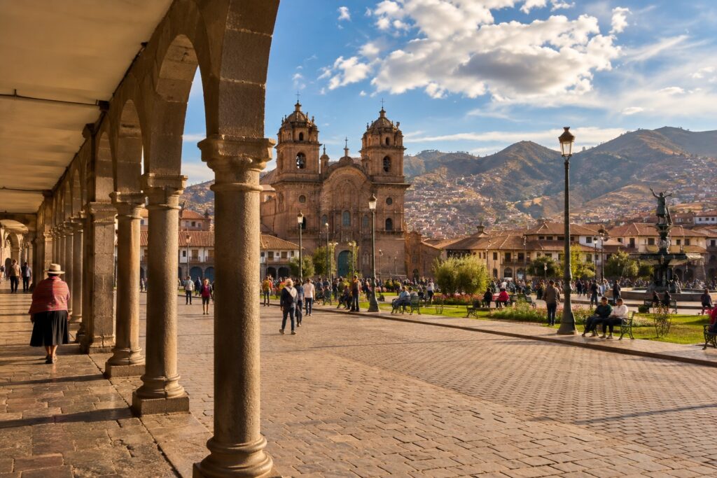 Plaza de Armas w Cusco