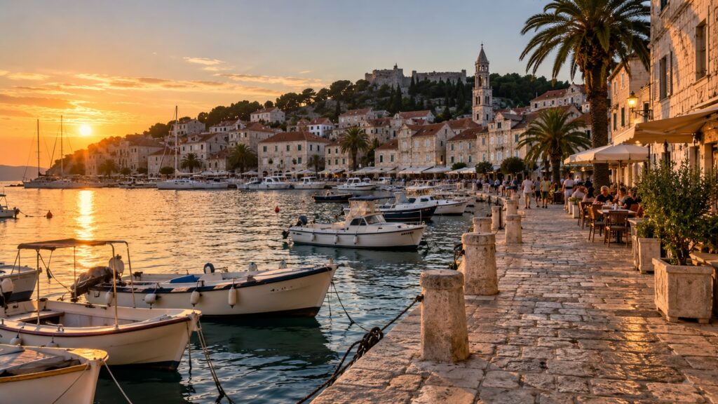 Hvar – Stare Miasto i port