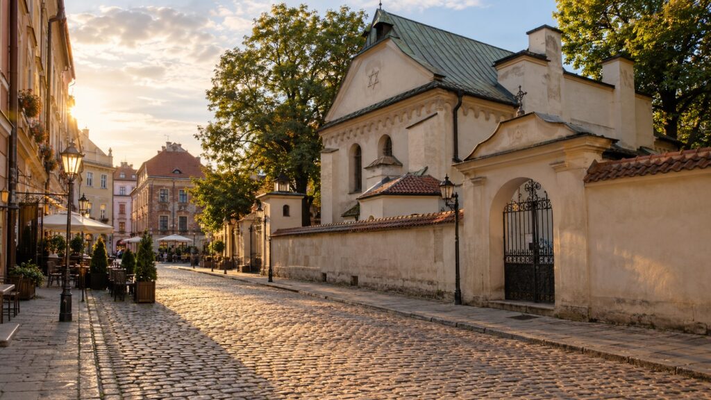 Ulica Szeroka i Synagoga Remuh
