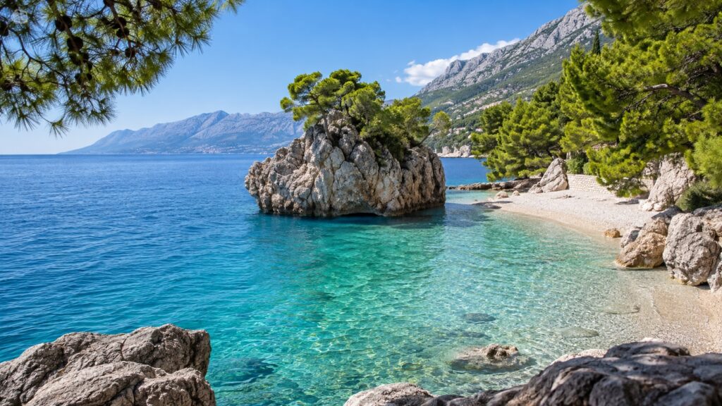 Brela i plaża Punta Rata