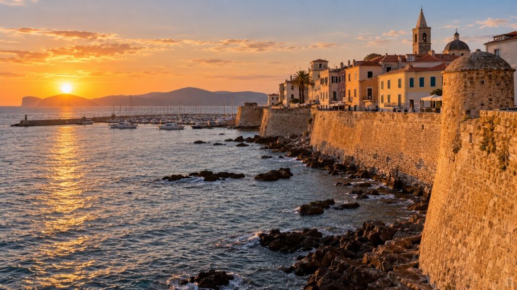 Alghero – bastiony i stare miasto