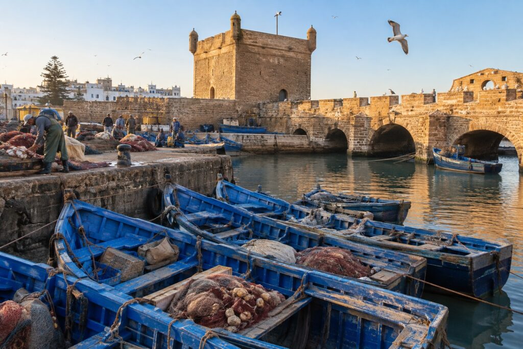 Port rybacki Essaouiry
