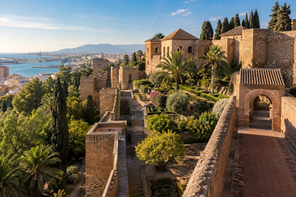 Alcazaba w Maladze
