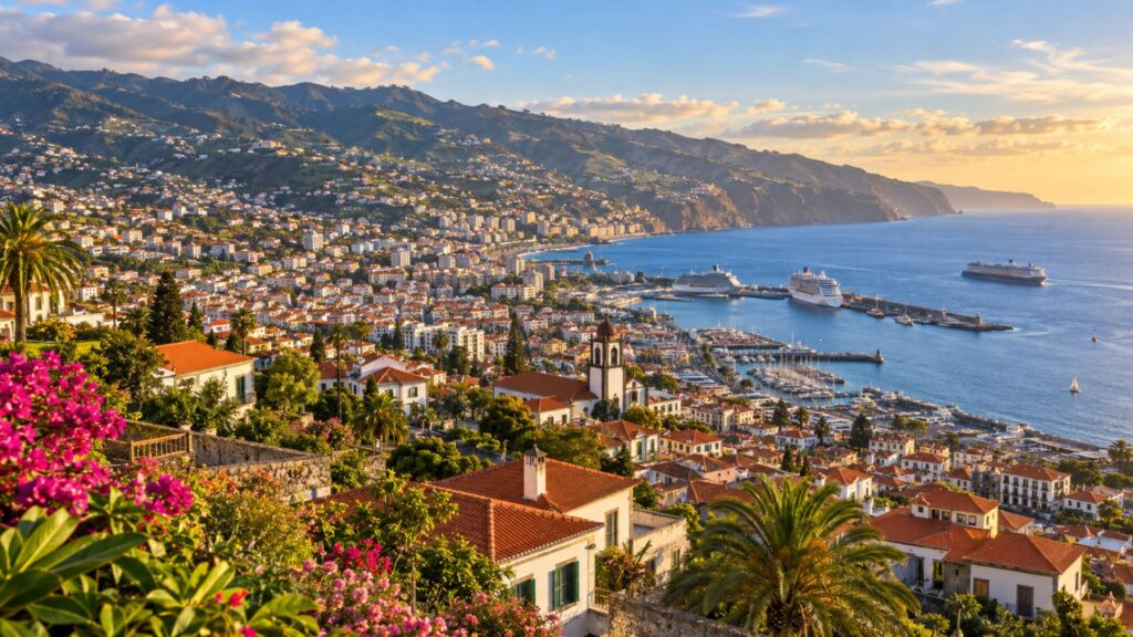 Dzień 1 – przylot i pierwsze spotkanie z Funchal