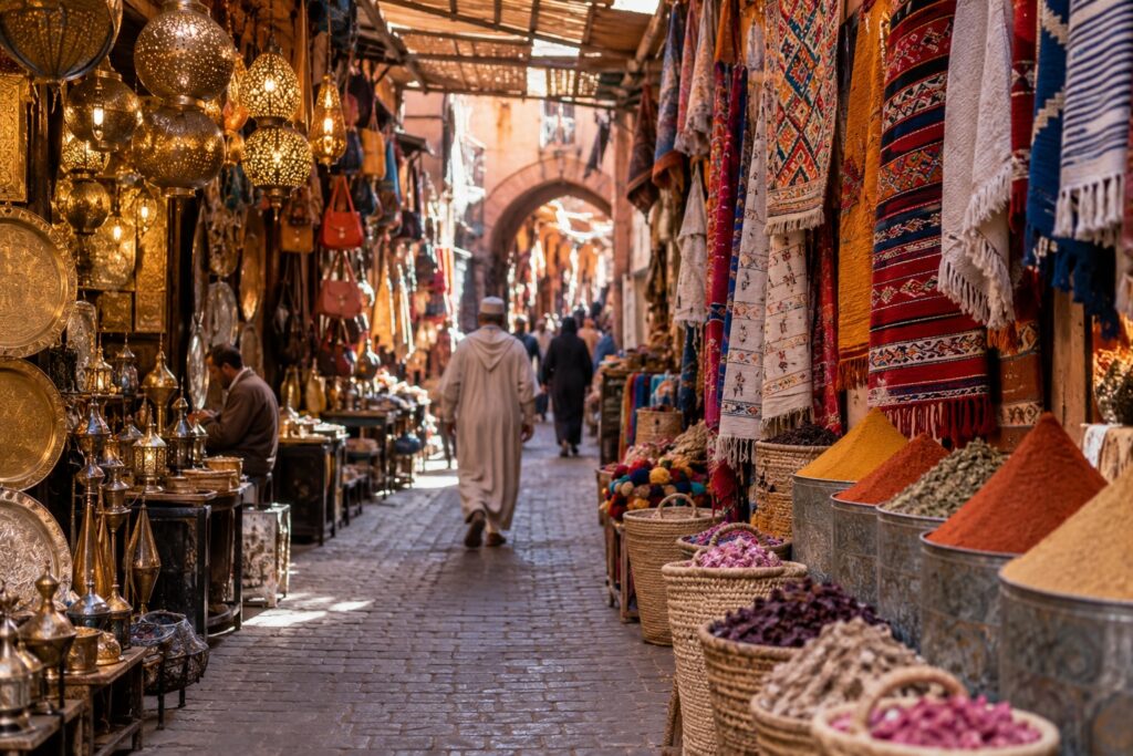 Suki medyny Marrakeszu