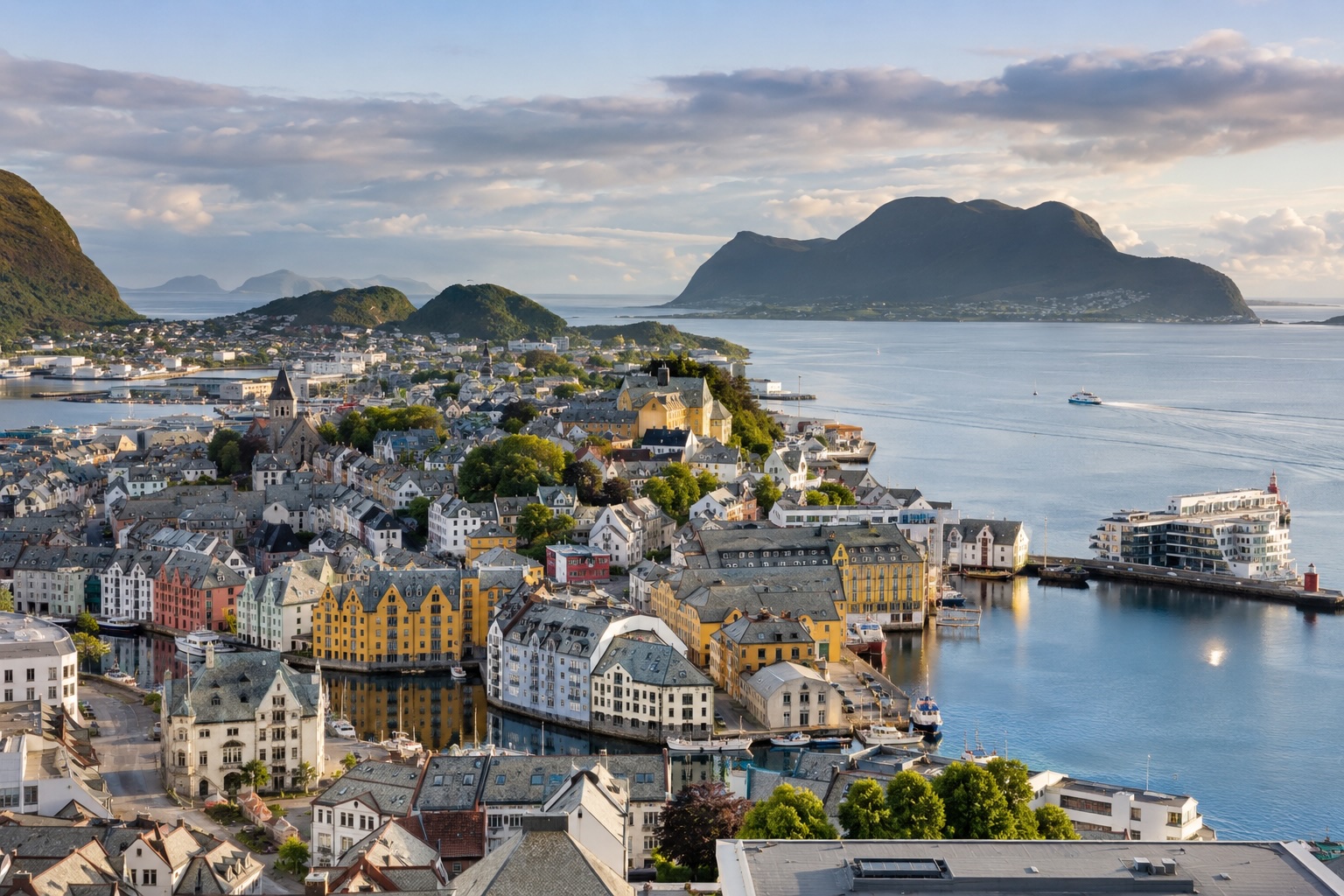 Ålesund – secesyjne centrum