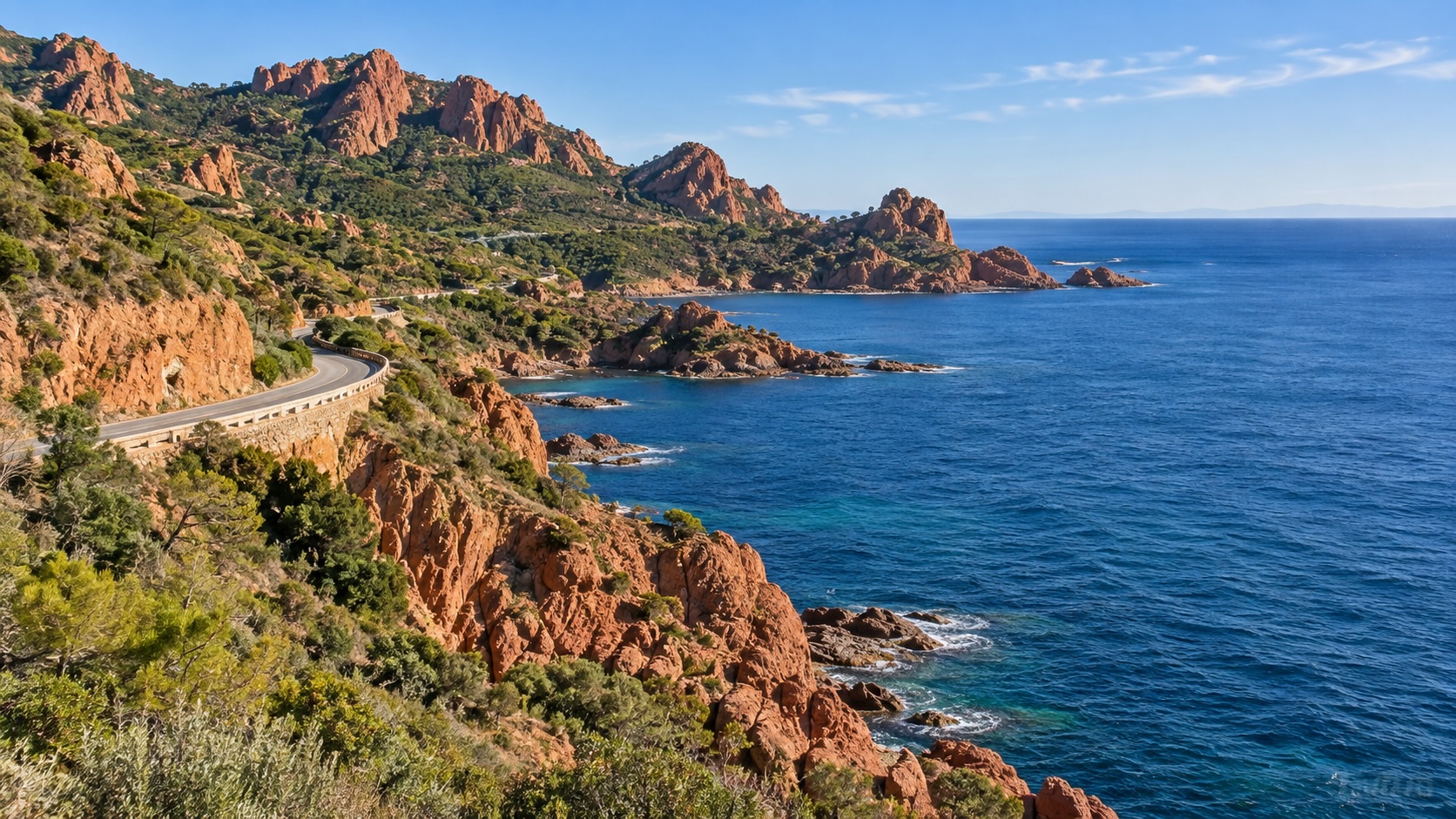 Masyw Esterel i Corniche d’Or