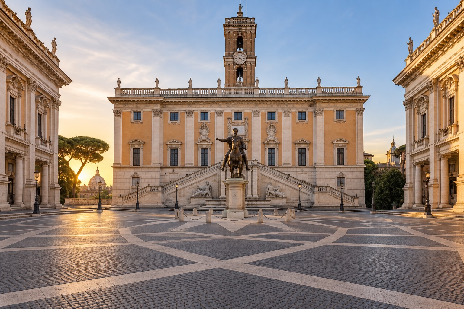 Kapitol i Piazza del Campidoglio