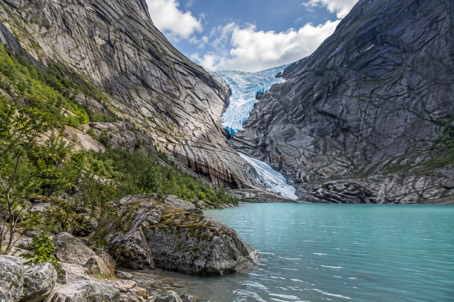 Lodowiec Briksdalsbreen