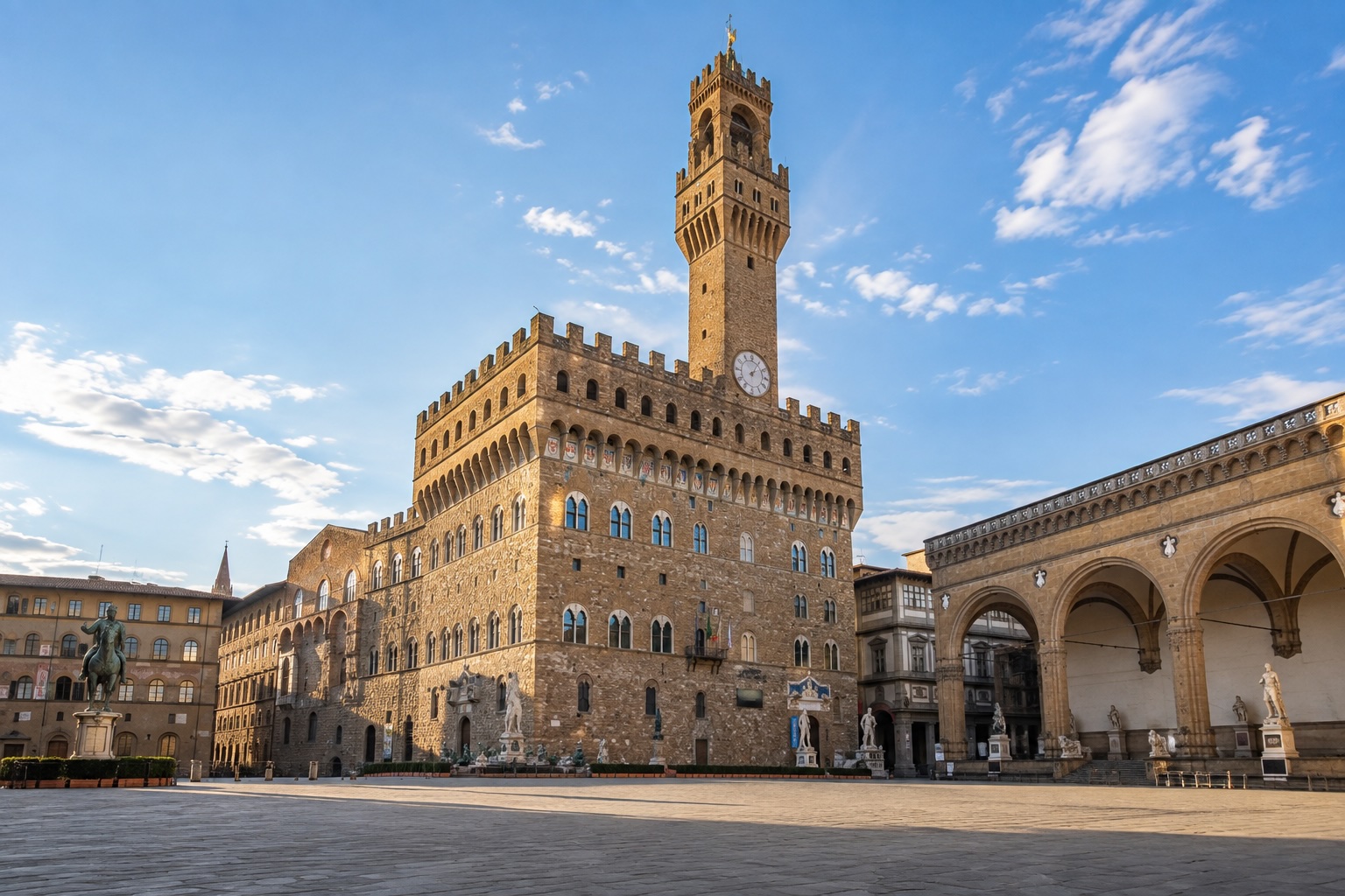 Piazza della Signoria i Palazzo Vecchio