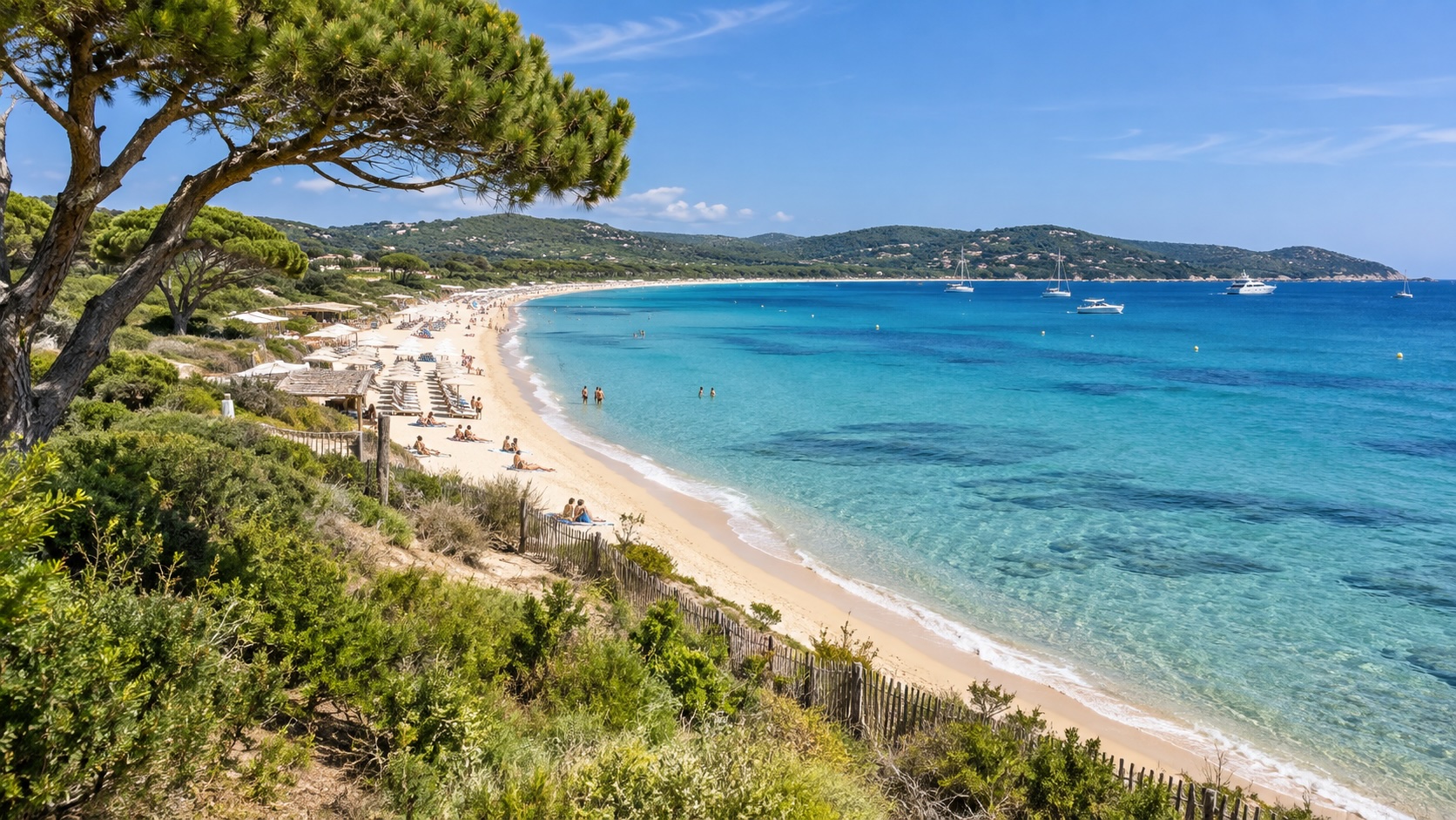 Plaża Pampelonne