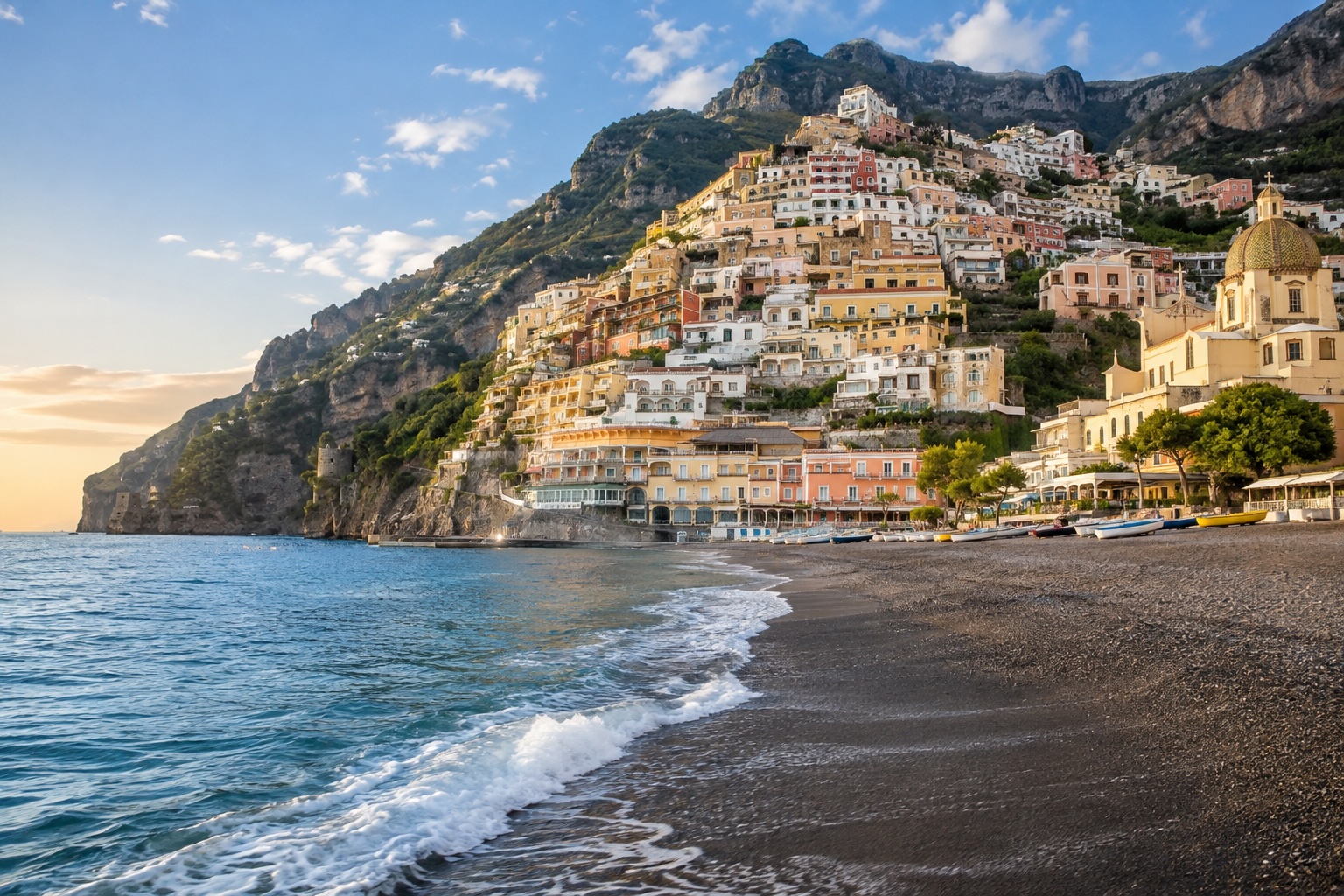 Positano i Spiaggia Grande