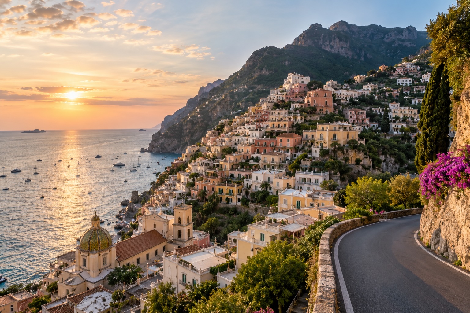 Punkt widokowy nad Positano