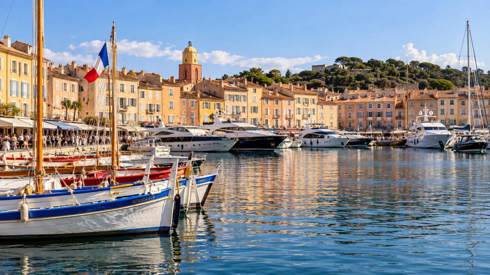Saint-Tropez – port i stare miasto