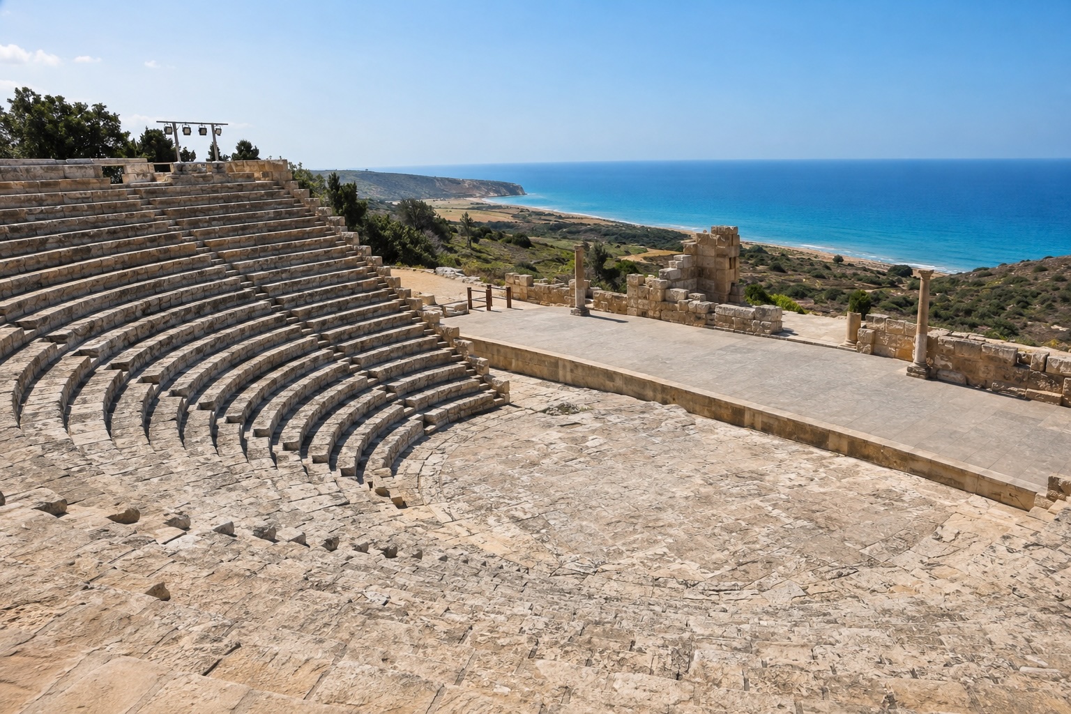 Starożytny Amfiteatr w Kourion