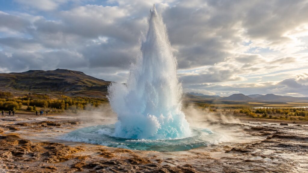 Geysir i Strokkur