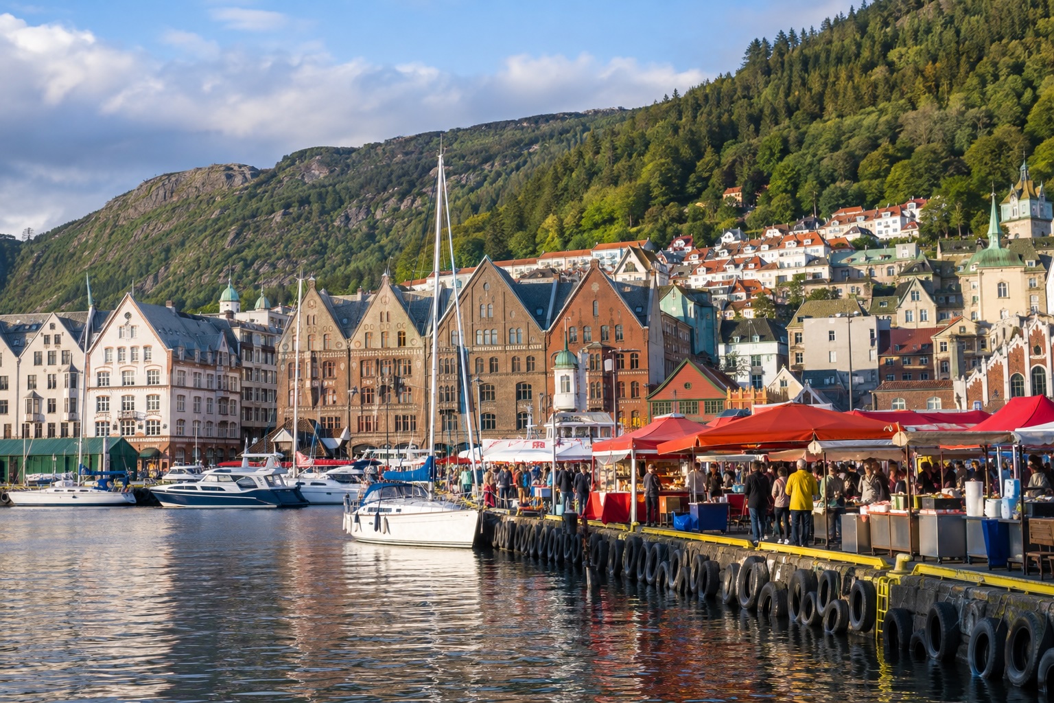 Targ Rybny w Bergen