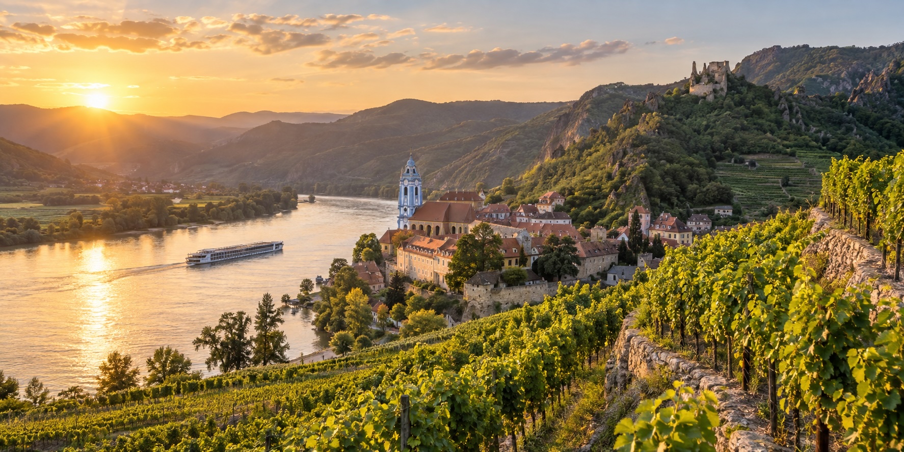 Wiedeń w 4 dni i dolina Wachau – pałace, kawa oraz winnice nad Dunajem