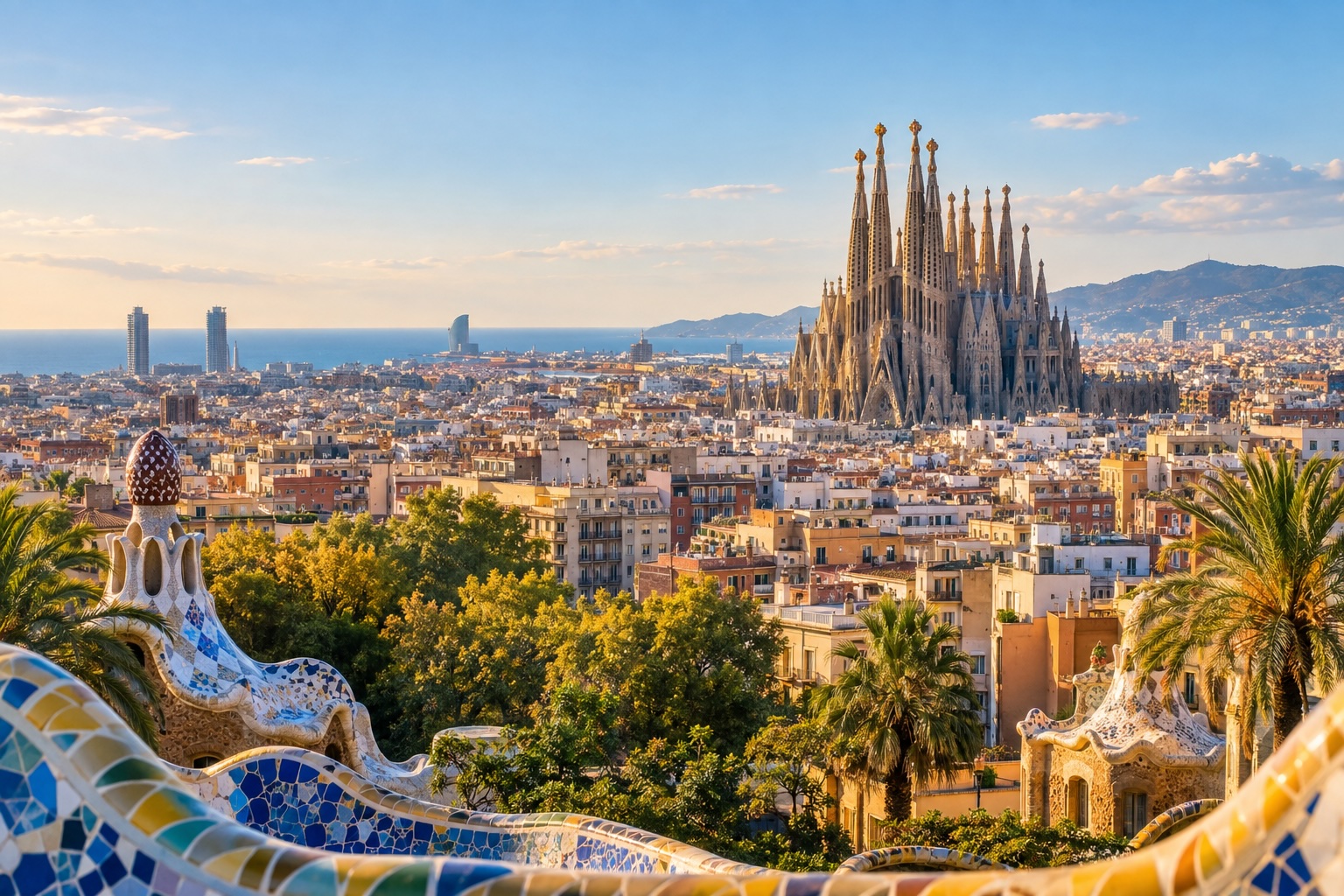 Barcelona w 3 dni – Sagrada Família, Park Güell i najważniejsze atrakcje