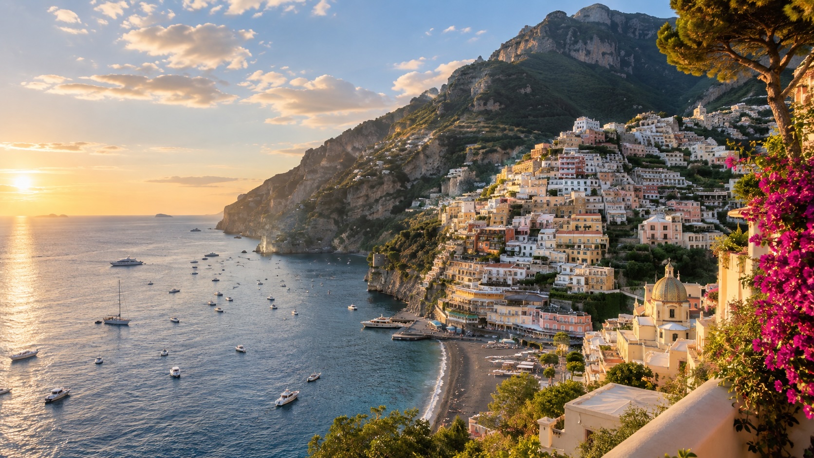 Wybrzeże Amalfi poza sezonem w 5 dni – Positano, Ravello i Pompeje